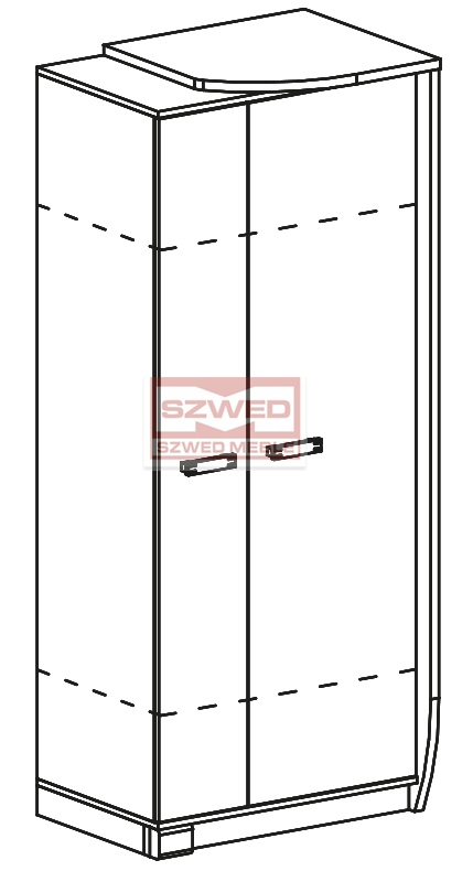 ROMERO R 01 P szafa 2d prawa