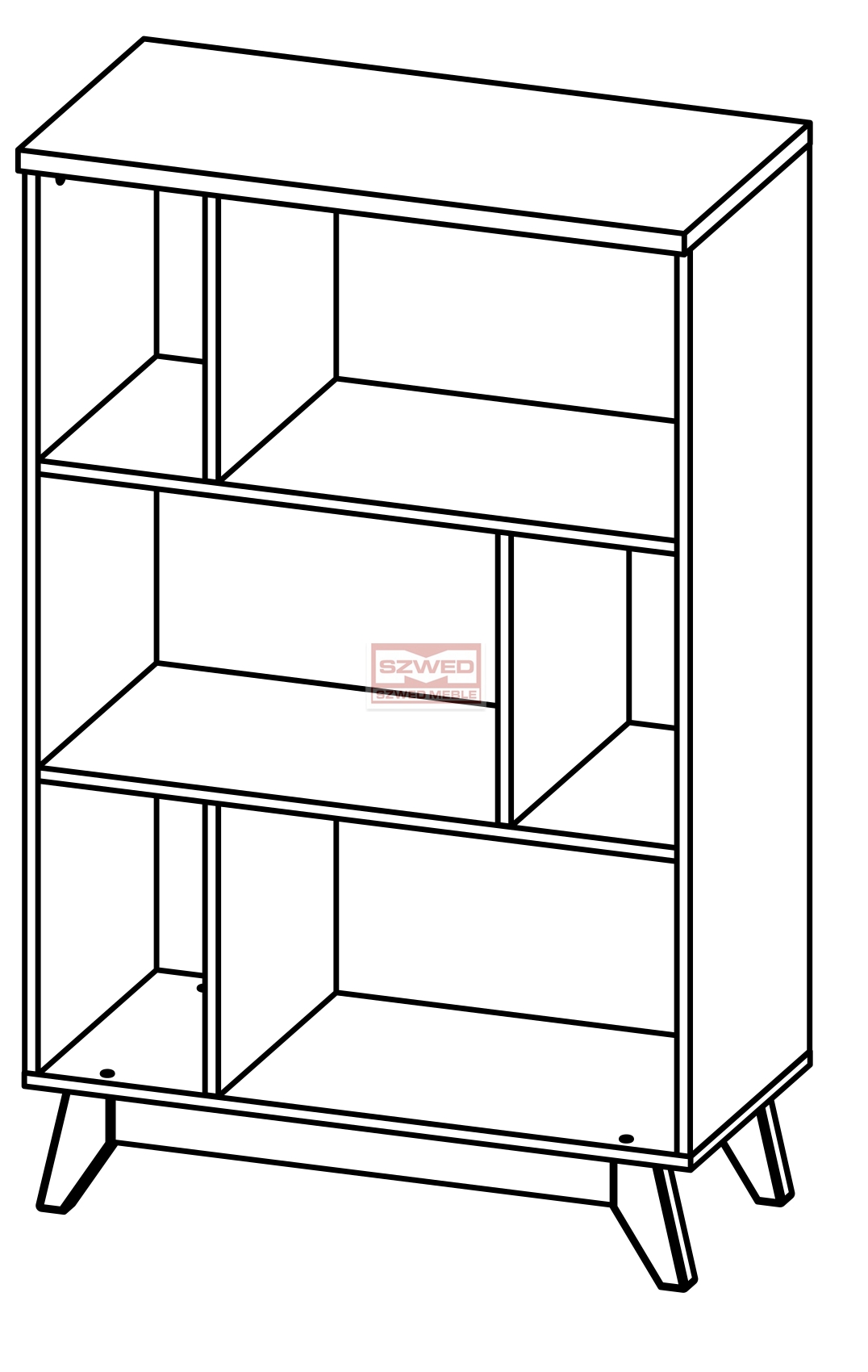 SVEN SV 06 regał otwarty 