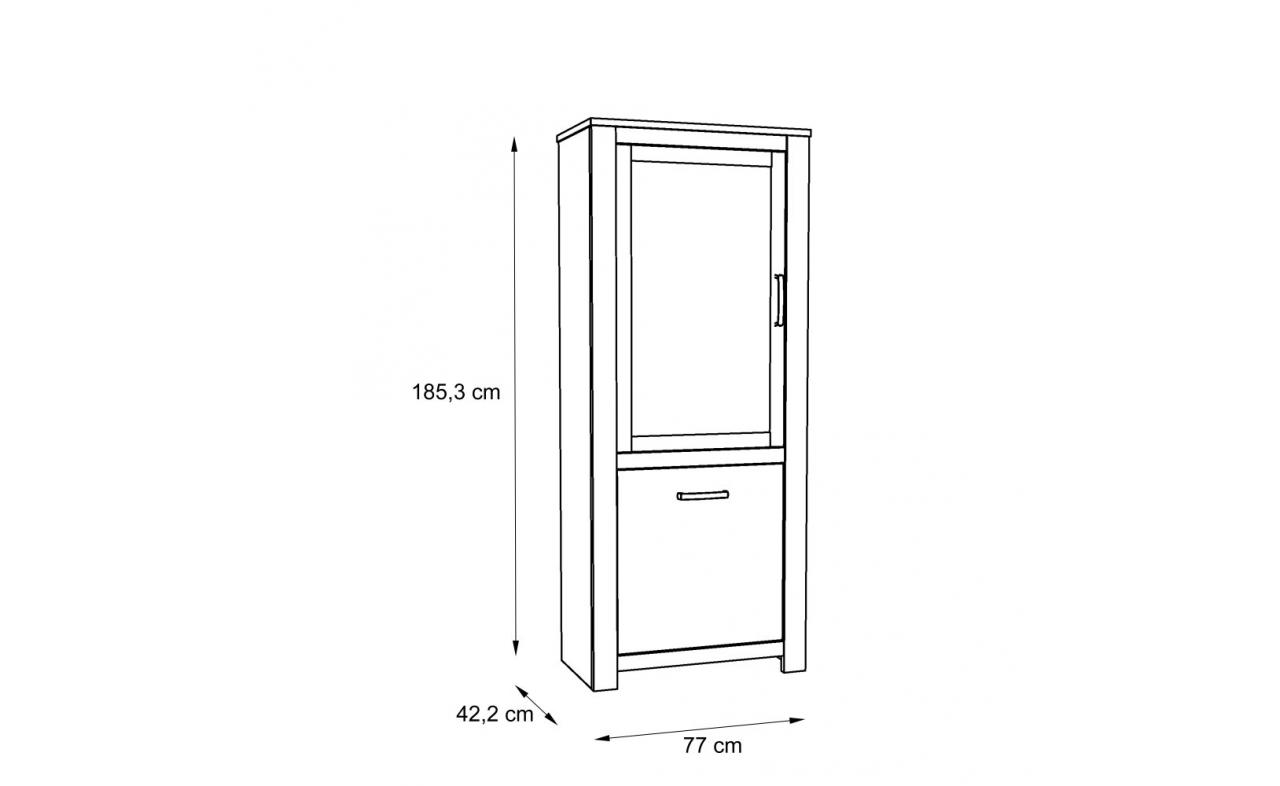 HAVANNA HVNV 711L witryna lewa(M)