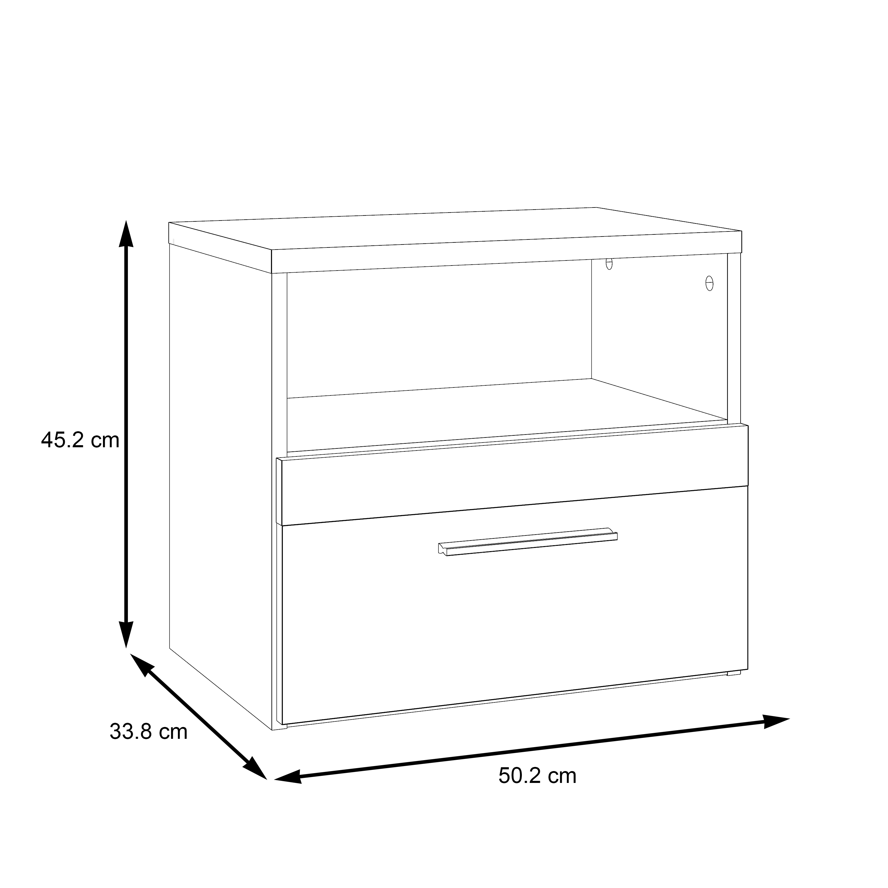 DALATE DQLK 011 stolik nocny