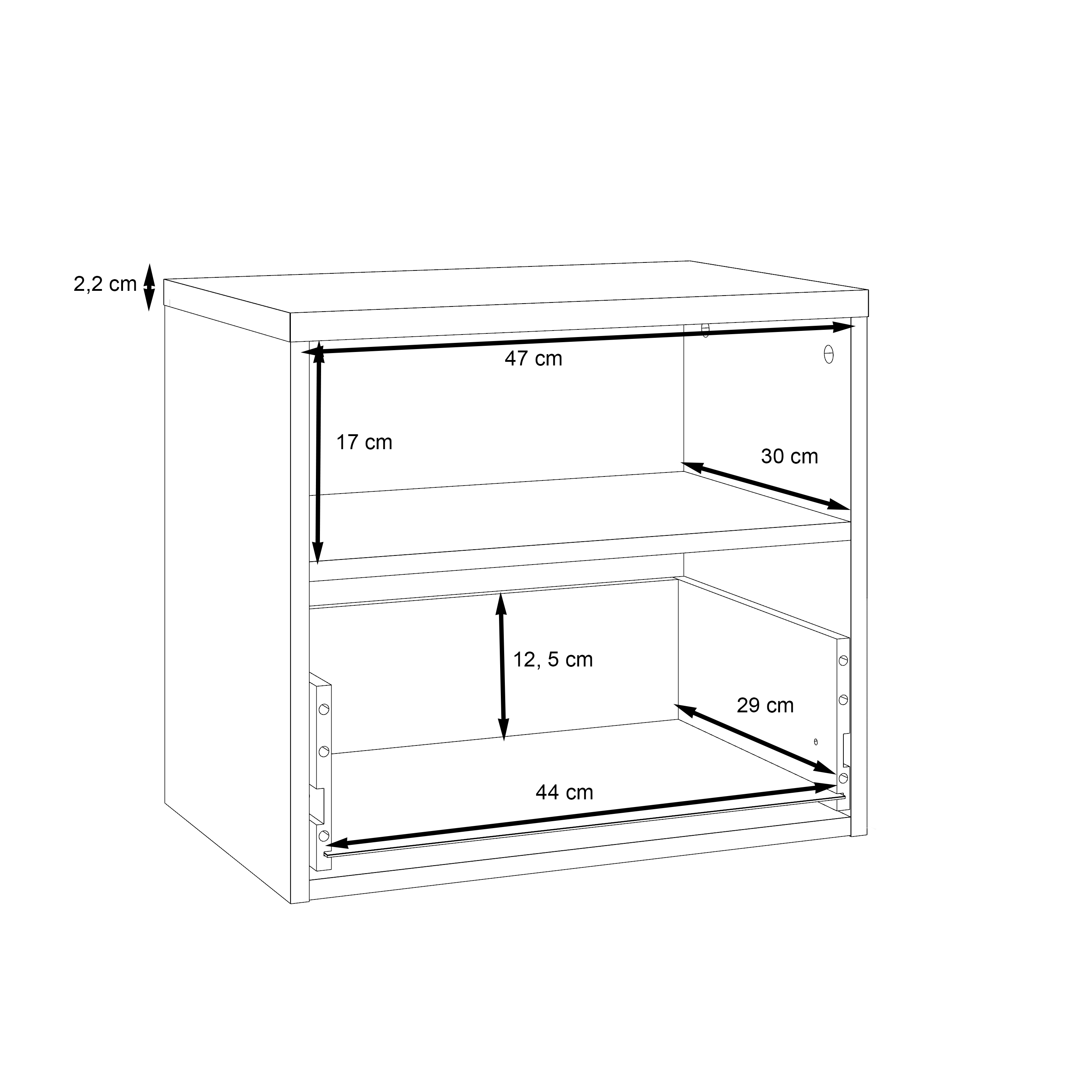 DALATE DQLK 011 stolik nocny