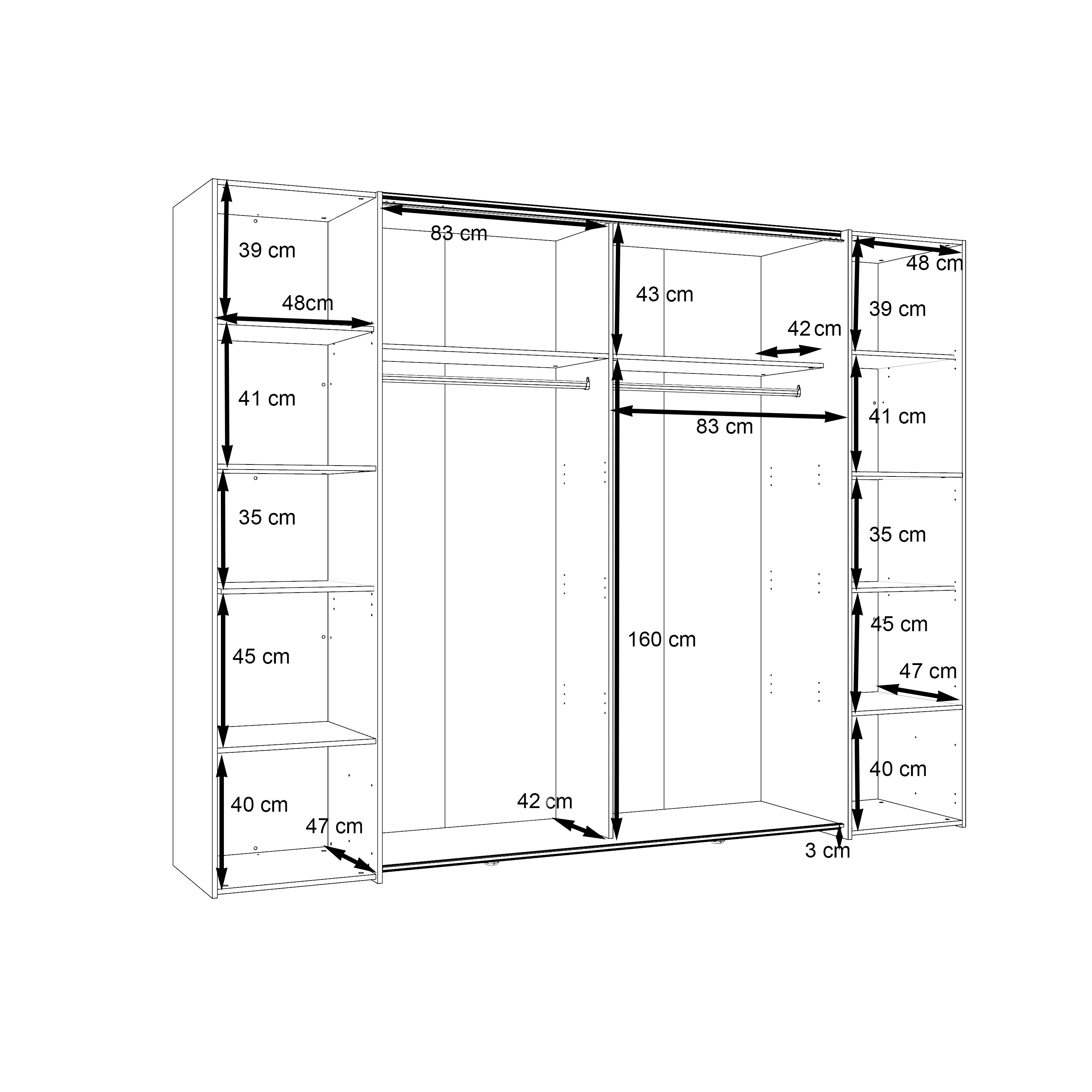 DALATE DQLS 82411 szafa