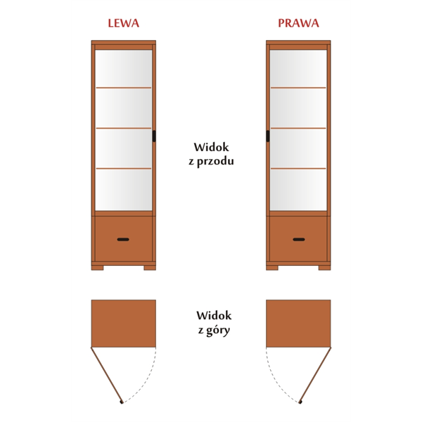 NEFRYT 54 ZEG N E 1W1D L zegar narożny elek (N18)