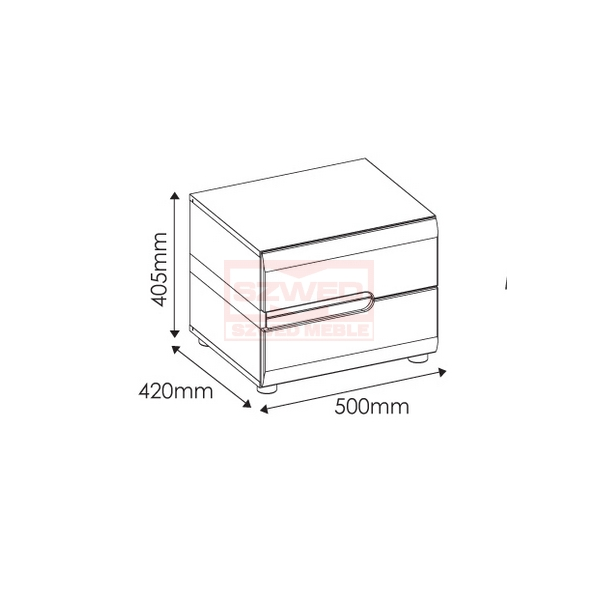 LINATE 96 szafka nocna